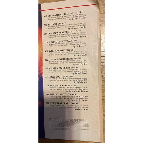 July 20, 1984 Olympics Special Preview Sports Illustrated Magazine Vol. 64 No.4 - Picture 6 of 10